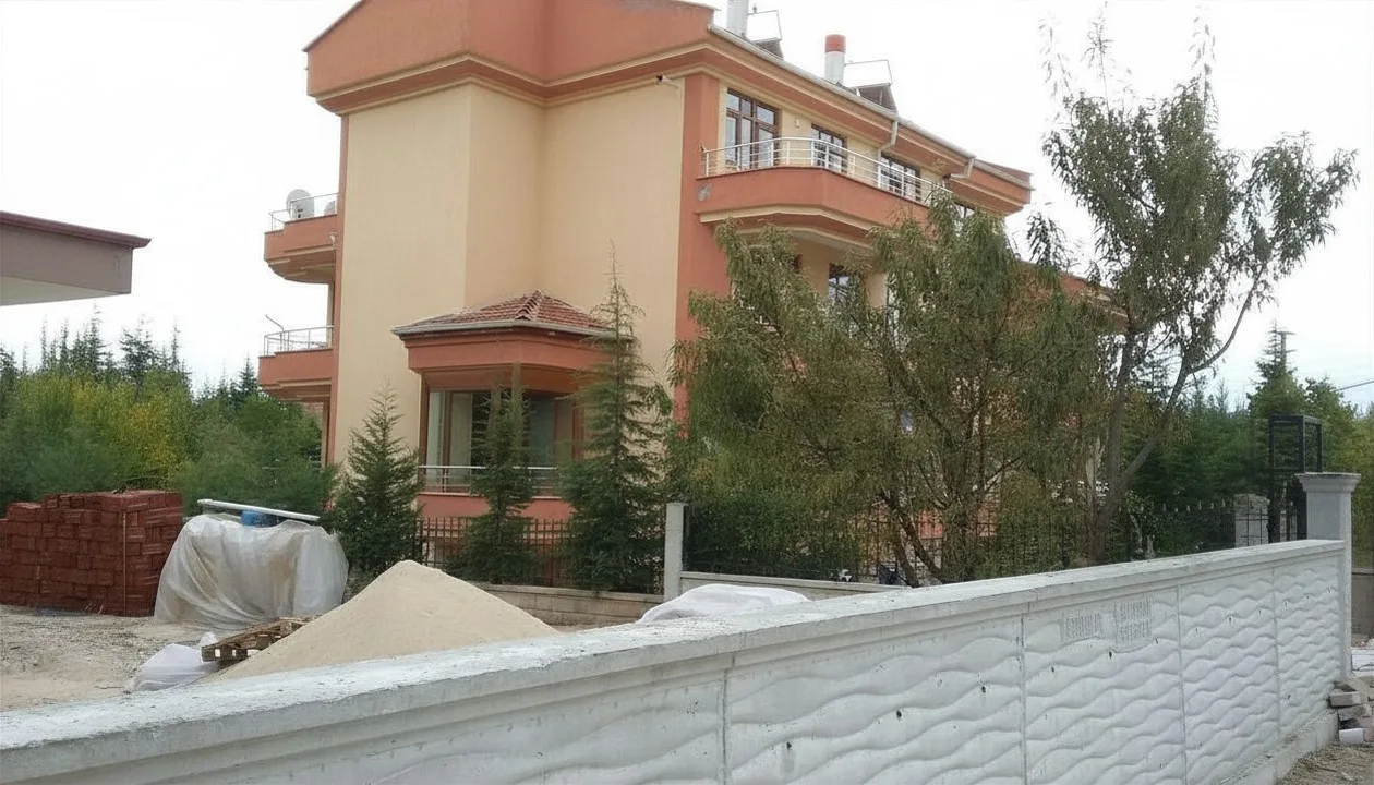 Ferforje Bahçe Duvarı - Sonra