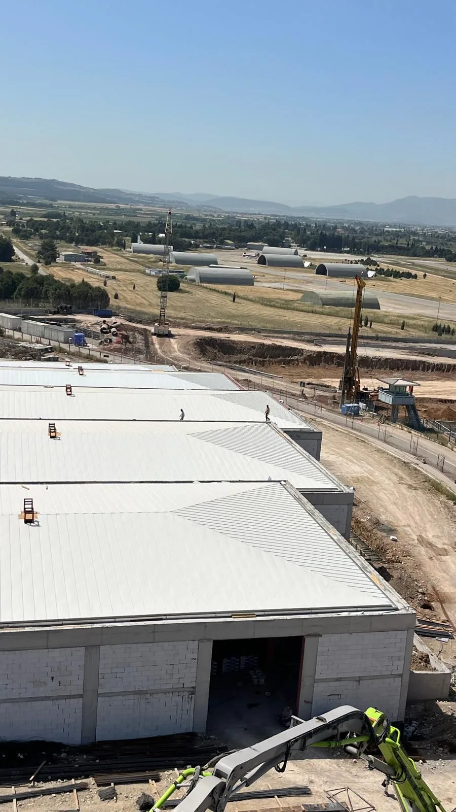 Betonarme Bina Üzeri Çatı Ankara Metal
